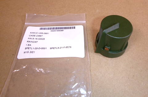 USGI Edgewood Chemical Rain Cap 5-15-32028, 5340-01-555-0681