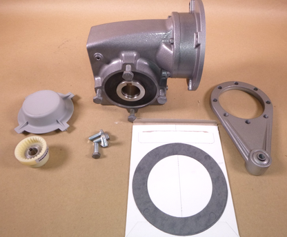 Nord Right Angle 1-7/16 Hollow Shaft Reducer 25:1 Ratio 56C Input 1SMI63AZD-N56C | Industrial Electric Motors, Pumps &amp; Parts