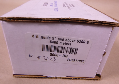 CDI Meters 5000-DG Drill Guide For 5200 &amp; 5400 Flowmeters *MINOR SURFACE RUST* | Industrial MRO Tools and Replacement Industrial Equipment Components