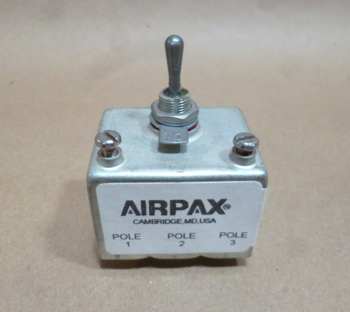 Airpax Sensata Circuit Breaker Magnetic 3Pole 20A 240VAC/50VDC , M39019/05-258 | Electrical MRO Replacement Parts &amp; Components and Commercial Electrical Supplies Company