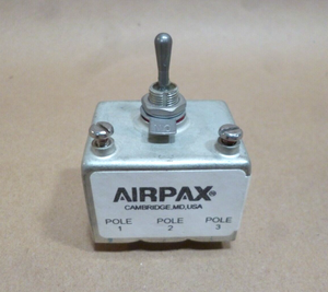 Airpax Sensata Circuit Breaker Magnetic 3Pole 20A 240VAC/50VDC , M39019/05-258