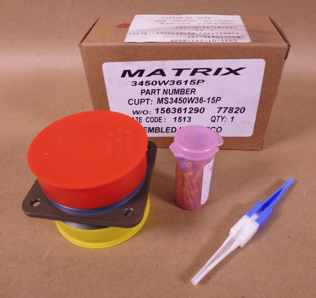 Amphenol MS3450W36-15P Matrix Electrical Connector Mil 36-15 | Electrical MRO Replacement Parts &amp; Components and Commercial Electrical Supplies Company