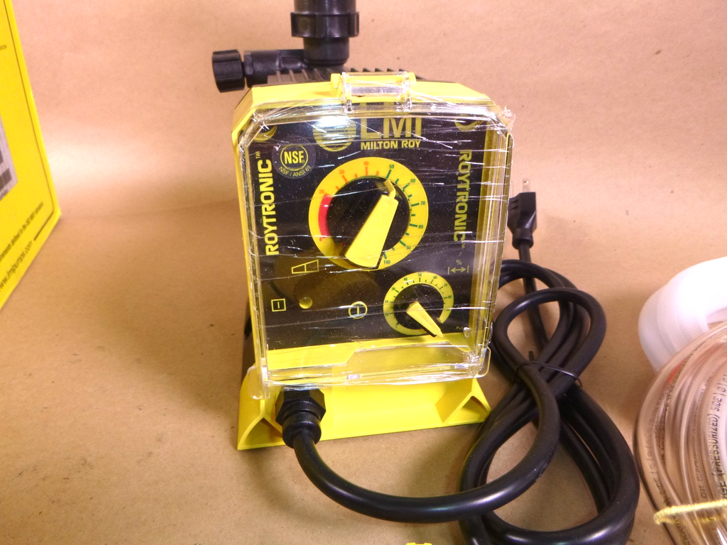 A161-833SI LMI Pumps Chemical Metering Pump, 2 GPH, 50 Max PSI, 115 Volt | Industrial Electric Motors, Pumps & Parts
