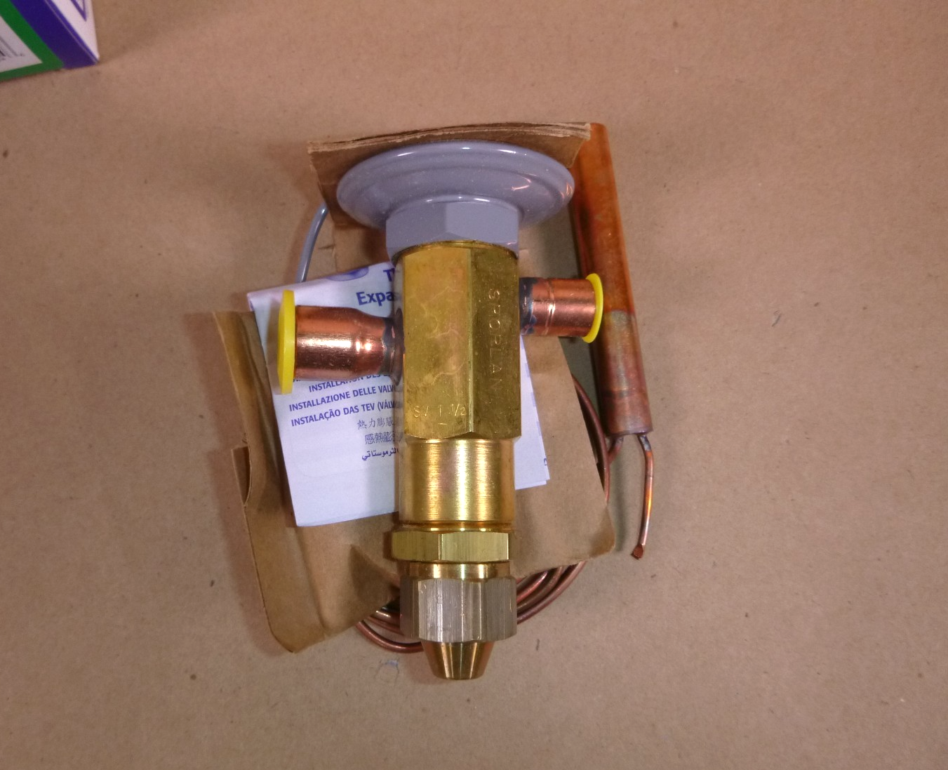 SV-1-1/2-Z Sporlan R22 Internally Equalized Thermo Expansion Valve 1/2 x 5/8 ODF | Electrical MRO Replacement Parts &amp; Components and Commercial Electrical Supplies Company