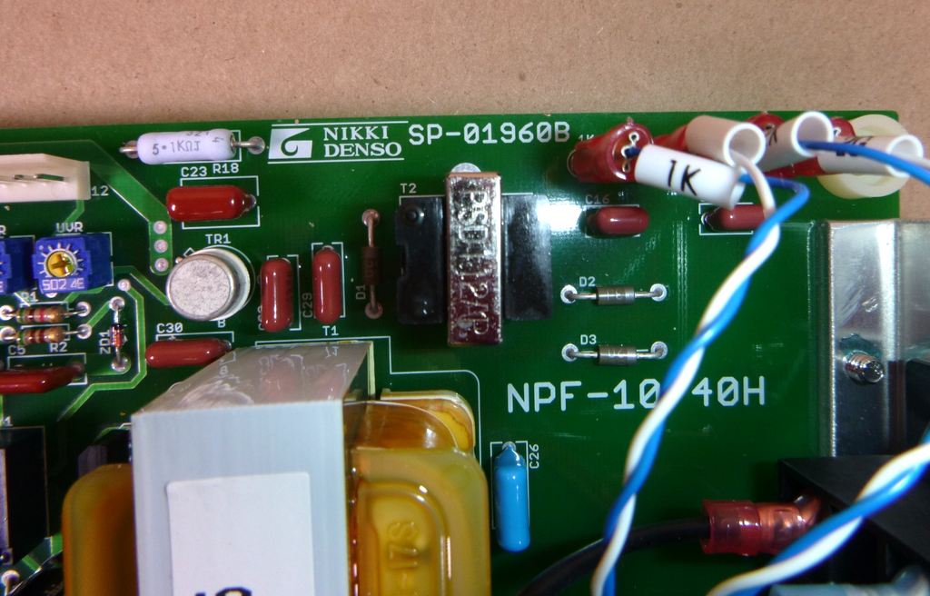 NIKKI DENSO Control Board SP-01960B | Electrical MRO Replacement Parts & Components and Commercial Electrical Supplies Company