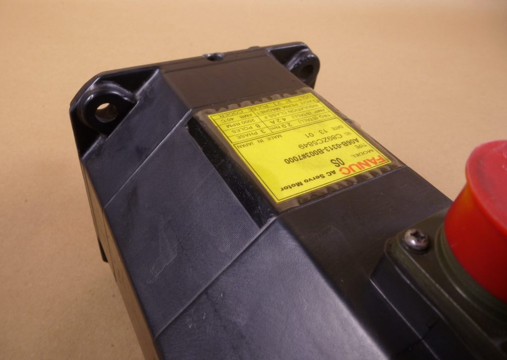 A06B-0313-B003#7000 New Surplus Fanuc Servo Motor - USA Stock A06B0313B003 | Industrial Electric Motors, Pumps & Parts