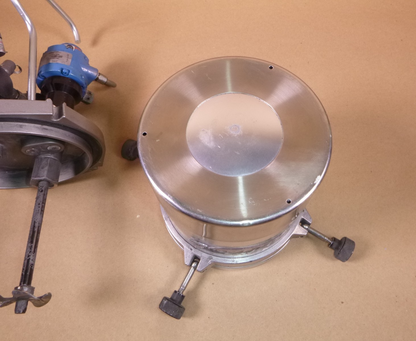 USED Binks SG2 Plus Pressure Cup With Gast Rotary Agitator 2 Quart Model 80-651 | Industrial MRO Replacement Parts, Manufacturing Machine Parts &amp; Components, Heavy Equipment Parts Supplier