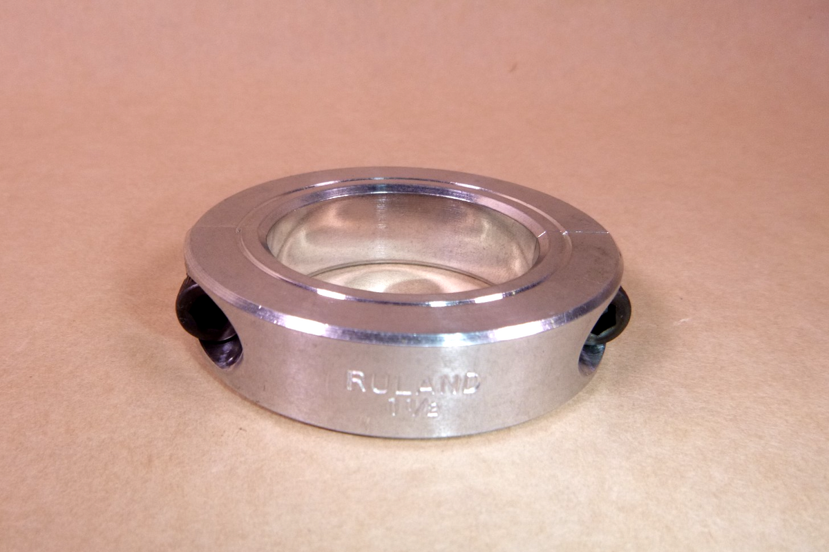 2Pcs Ruland SP-24-A Two Piece Split Aluminum Shaft Collar 1-1/2" Bore 2-3/8" OD