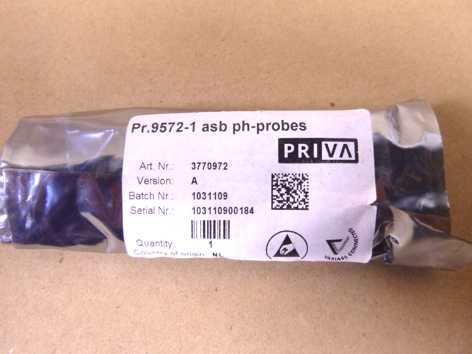 New Priva Horticulture asb ph-probes pr. 9572-1, 3770972 | Electrical MRO Replacement Parts &amp; Components and Commercial Electrical Supplies Company