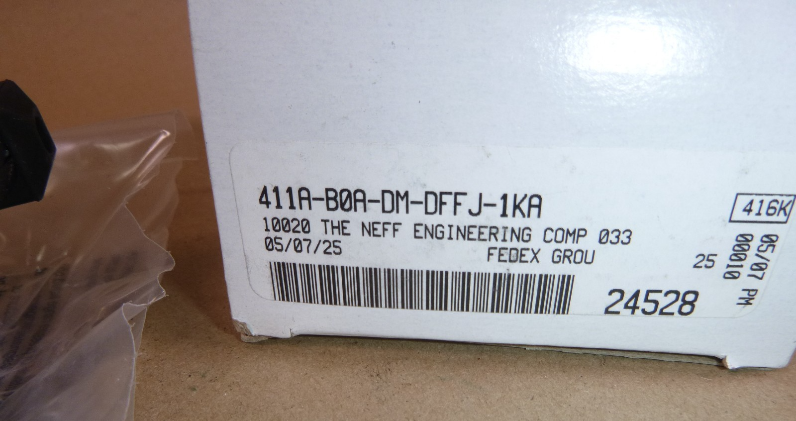411A-B0A-DM-DFFJ-1KA MAC Valves 5/2 Way Single Solenoid Piloted Valve 20-120 Psi