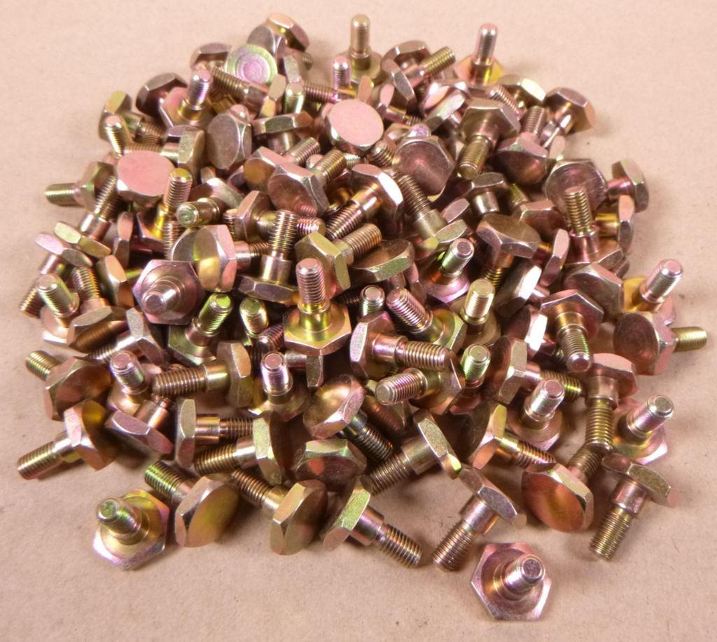 (120x) 1/4-28 x 11/16" HEX SHOULDER BOLTS SCREWS, 5/16" SHOULDER, 13/32" THREAD | Industrial Replacement Nuts & Bolts Distributor and Machinery Screws & Fasteners Supply