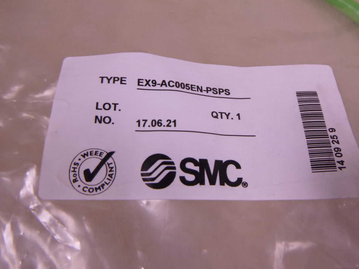 SMC EX9-AC005EN-PSPS 0.5m Ethernet Cable M12 4-Pin | Electrical MRO Replacement Parts &amp; Components and Commercial Electrical Supplies Company