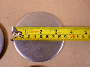 5/8" Screw Steel Fender Washer .650" ID x 3.50" OD x .250" Thick (Lot of 4) | Industrial Replacement Nuts & Bolts Distributor and Machinery Screws & Fasteners Supply