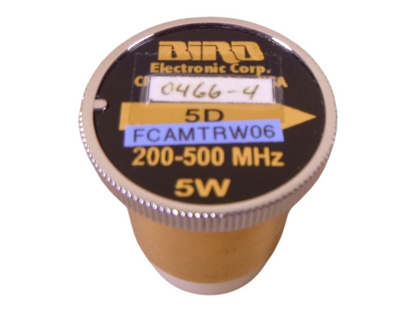 Bird 5D Wattmeter Slug Element for Bird 43 4391M , 200-500MHz 5W