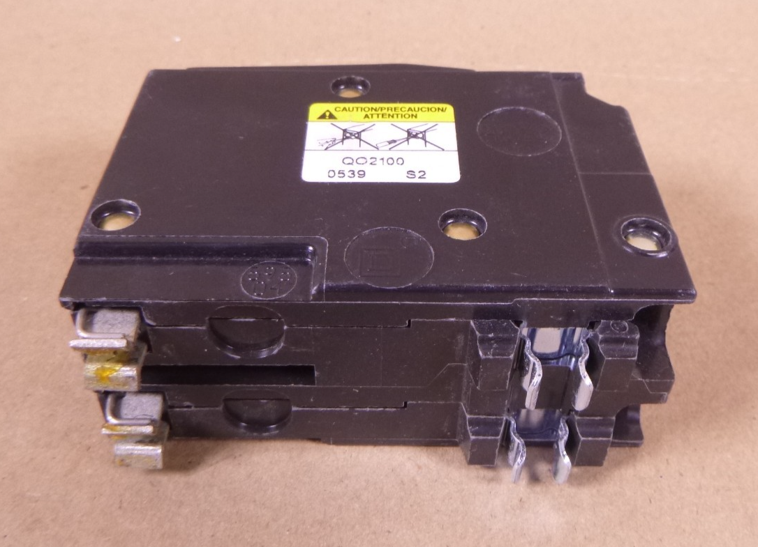 Square D QO2100 2 POLE 120/240V 100A Circuit Breaker 50/60Hz Plug-On | Electrical MRO Replacement Parts &amp; Components and Commercial Electrical Supplies Company