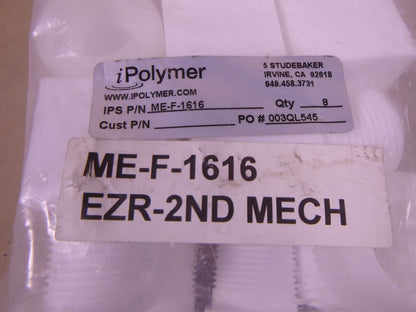 (8 PACK) Polymer ME-F-1616 IPS Tube Fitting Male Elbow , 1" x 1" NPT