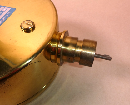 USGI Vintage Jones Naval Ships Brass Tachometer 6-1/2" Face 7000 Rpm Made in USA