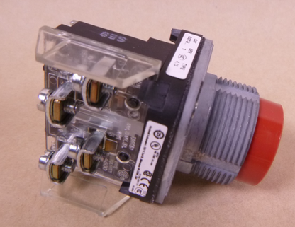 ALLEN BRADLEY 800T-B6A1 Pushbutton Extended Head Red 800T 30mm , Ser T | Electrical MRO Replacement Parts &amp; Components and Commercial Electrical Supplies Company