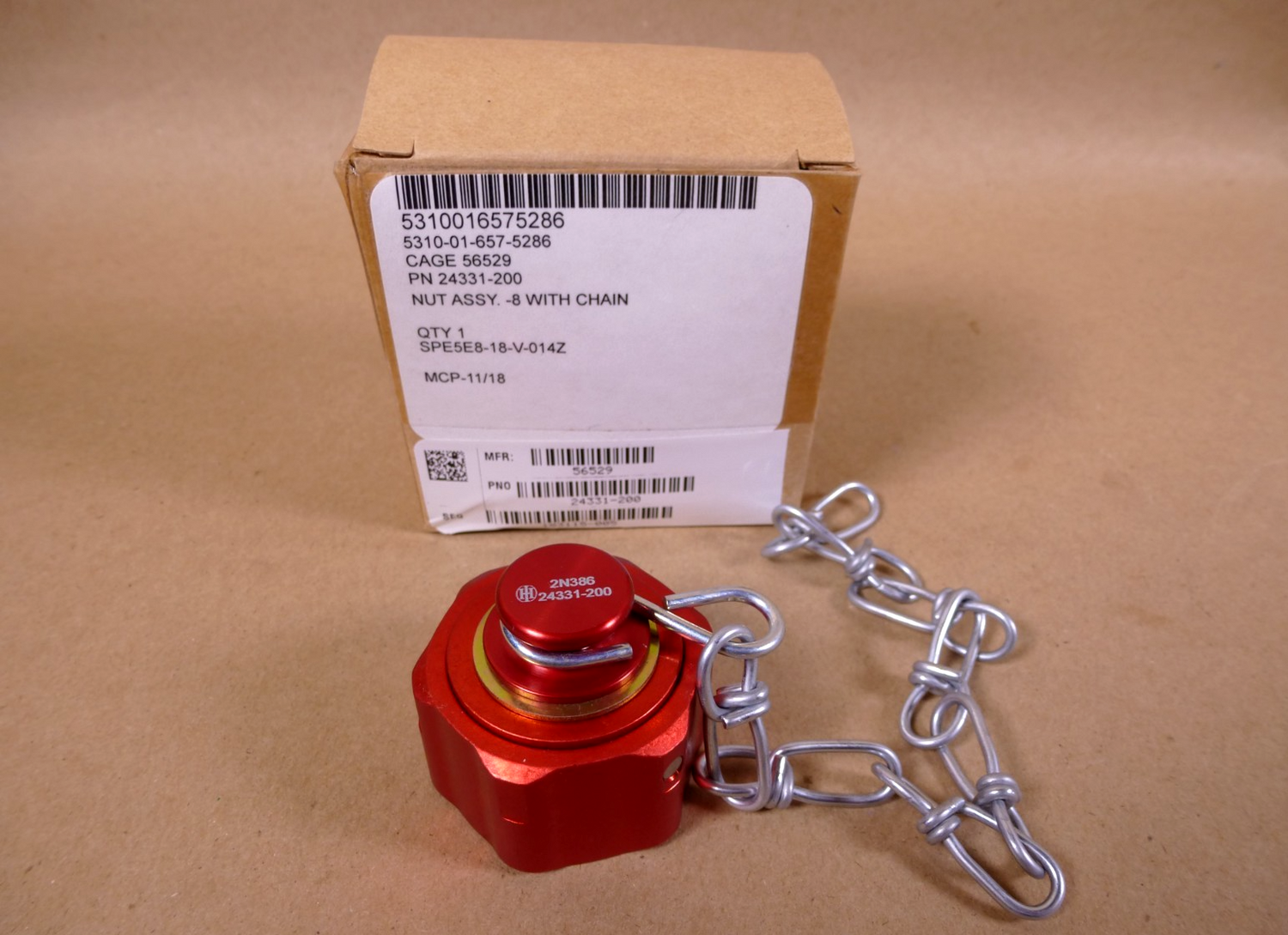 USGI Hercules Nomen Nut Assembly 24331-200, 5310-01-657-5286 | Industrial Replacement Nuts &amp; Bolts Distributor and Machinery Screws &amp; Fasteners Supply
