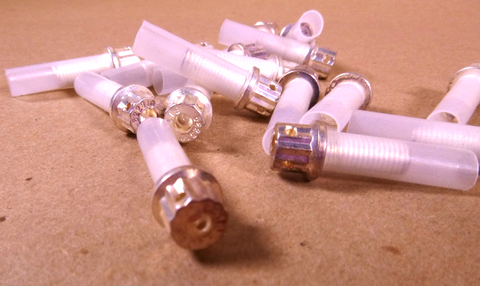 A-286 Drilled 12 Point Head Aircraft Bolt 1/4-28 x 5/8" Silver Plated (17 Pcs) | Industrial Replacement Nuts & Bolts Distributor and Machinery Screws & Fasteners Supply