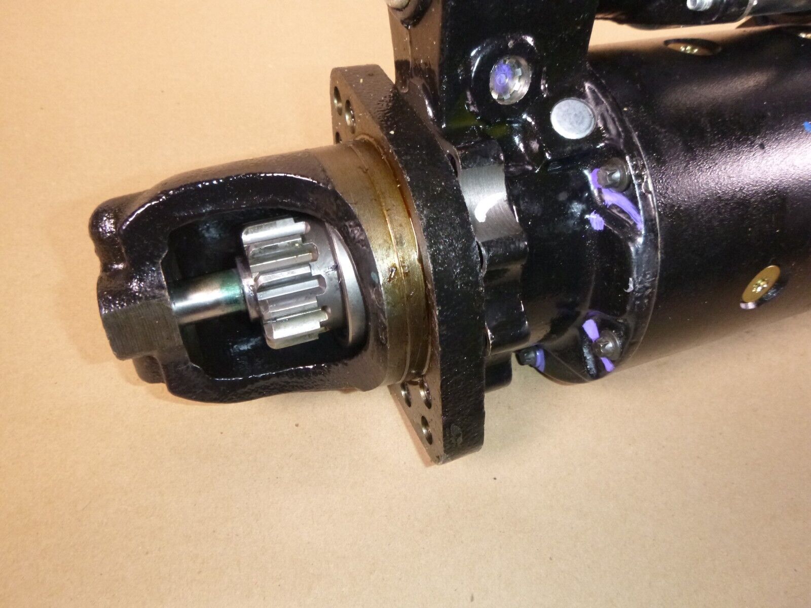New Genuine OEM Delco Remy 10479215 Starter Motor 41MT, 12V, SAE 1, 12Tooth, CW | Replacement Truck Parts, Trailer Accessories, Automobile Supplies, Car Parts &amp; Accessories