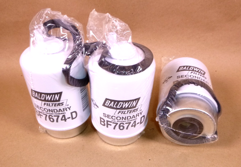 BF7674-D Baldwin Secondary Fuel/Water Separator Filter (Lot of 3) | Replacement Truck Parts, Trailer Accessories, Automobile Supplies, Car Parts & Accessories