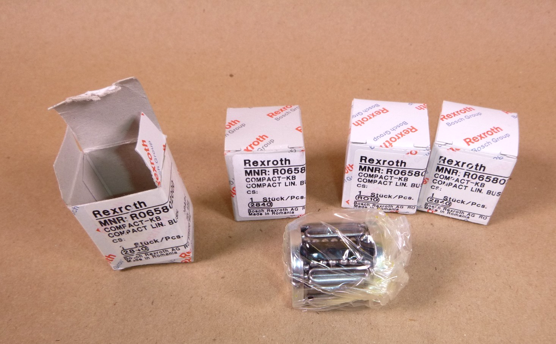 R065802000 Rexroth Linear Bearing 20 x 28 x 30mm (Lot of 4) | Industrial MRO Replacement Parts, Manufacturing Machine Parts &amp; Components, Heavy Equipment Parts Supplier