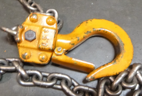 USED Harrington CF4 1/2 Ton w/ 14’ Chain Manual Hoist , CF4-931 | Industrial MRO Tools and Replacement Industrial Equipment Components