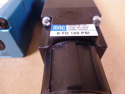 MAC 252B-616AA Pneumatic Solenoid Valve 3 Way 24VDC 8.5W 120PSI 252B-616AAAA | Electrical MRO Replacement Parts &amp; Components and Commercial Electrical Supplies Company