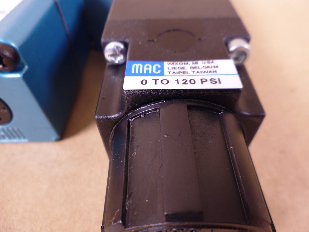 MAC 252B-616AA Pneumatic Solenoid Valve 3 Way 24VDC 8.5W 120PSI 252B-616AAAA | Electrical MRO Replacement Parts & Components and Commercial Electrical Supplies Company