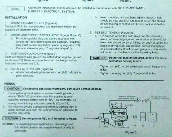 USGI C.E. Niehoff 24 Volt Alternator A1-103, 50 Amp - Drexel R60SL-DC Forklift | Replacement Truck Parts, Trailer Accessories, Automobile Supplies, Car Parts &amp; Accessories