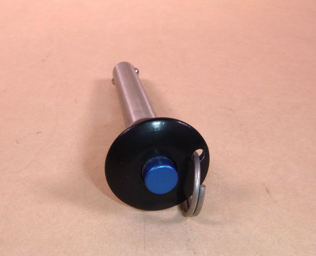 5/8" Shank x 3-1/2" Grip Length Stainless Steel Ball Lock Quick Release Pin