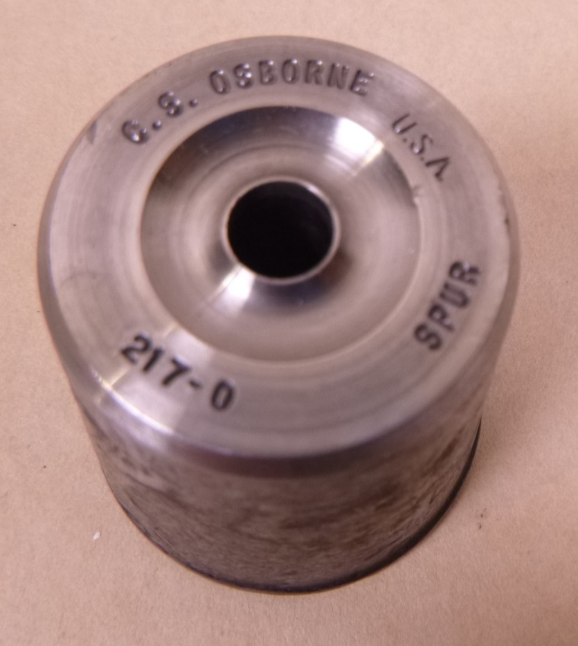 C.S. Osborne Spur Grommet Setting Die 