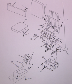 USGI M1070 HET Drivers Side Seat Support Frame 1843700W, 2540-01-354-0589 | Replacement Truck Parts, Trailer Accessories, Automobile Supplies, Car Parts & Accessories