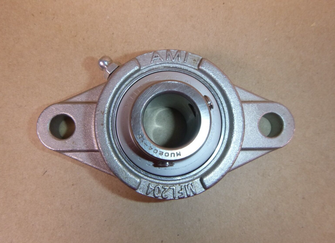AMI Japan 3/4" Bore 304 Stainless 2 Bolt Flange Block Bearing Unit MUCFL204-12 | Industrial MRO Replacement Parts, Manufacturing Machine Parts &amp; Components, Heavy Equipment Parts Supplier