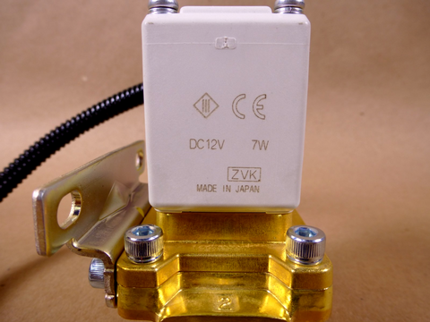 VXZ242FZ1DBXB, SMC 12V Pilot Operated 2 Way Solenoid Media Valve 1/2" NPT Ports | Industrial MRO Replacement Parts, Manufacturing Machine Parts & Components, Heavy Equipment Parts Supplier