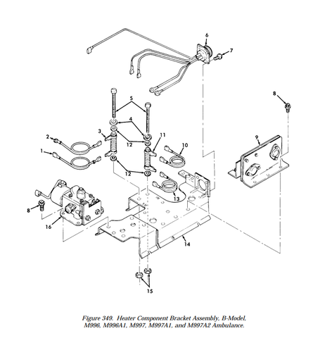 M996 M997 HUMVEE HEATER VOLTAGE REGULATOR G706065 STEWART , 6110-01-285-3902 | Genuine HMMWV Replacement Parts and Military Surplus Humvee Parts & Accessories