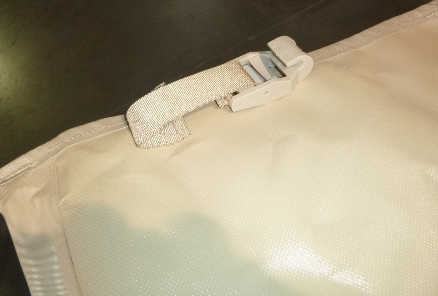 USGI M998 Humvee Two Man Soft Top Tan Rear Curtain 12340737-2, 2540-01-330-6171