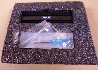 Gelid HS-M2-SSD-21 Icecap M.2–SSD Cooler SSD Cooling Kit Heatsink Thermal Pad | Electrical MRO Replacement Parts &amp; Components and Commercial Electrical Supplies Company
