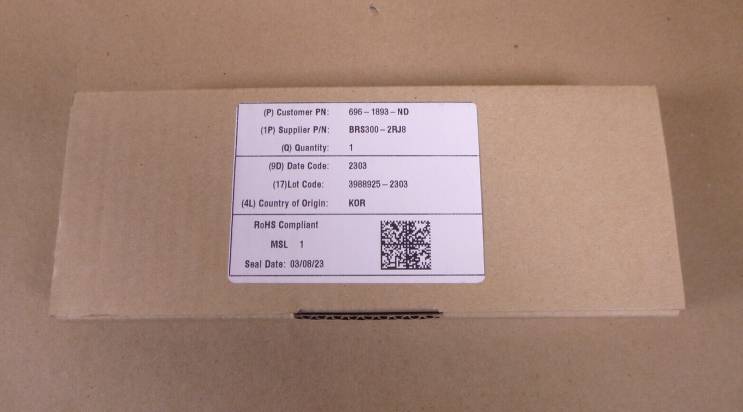 Riedon BRS300-2RJ8 Slim Profile High Power Metal Clad Braking Resistor 300 Watt | Electrical MRO Replacement Parts &amp; Components and Commercial Electrical Supplies Company