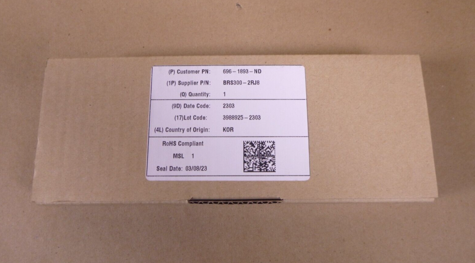 Riedon BRS300-2RJ8 Slim Profile High Power Metal Clad Braking Resistor 300 Watt | Electrical MRO Replacement Parts &amp; Components and Commercial Electrical Supplies Company