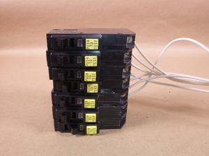 QO120GFI Square D 20 Amp GFCI Plug-In Circuit Breaker 1 Pole 120 Volt (Lot of 7) | Electrical MRO Replacement Parts & Components and Commercial Electrical Supplies Company