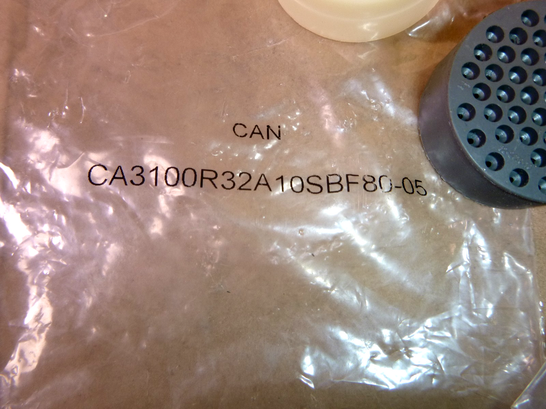 CA3100R32A10S-B-F80-05 ITT Cannon Circular MIL Spec Connector 54P Size 32 | Electrical MRO Replacement Parts &amp; Components and Commercial Electrical Supplies Company