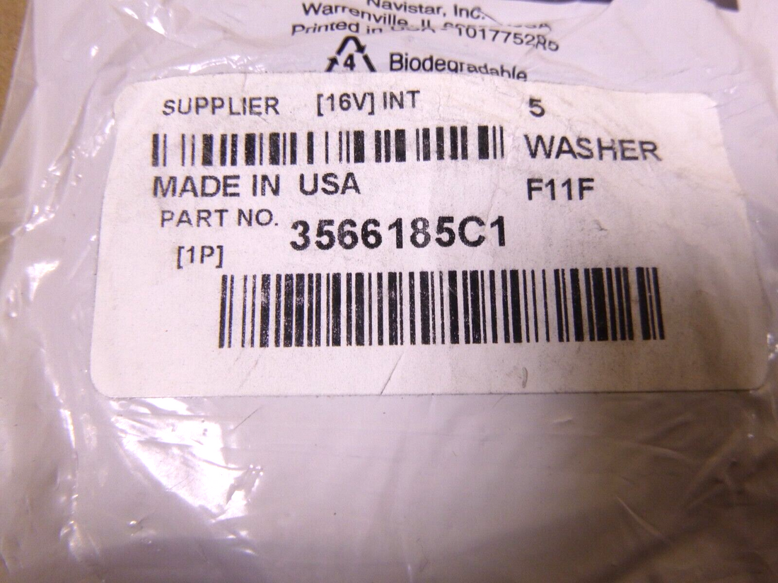 5x Navistar International Flat Stainless Steel Fender Washer 3566185C1 | Replacement Truck Parts, Trailer Accessories, Automobile Supplies, Car Parts &amp; Accessories
