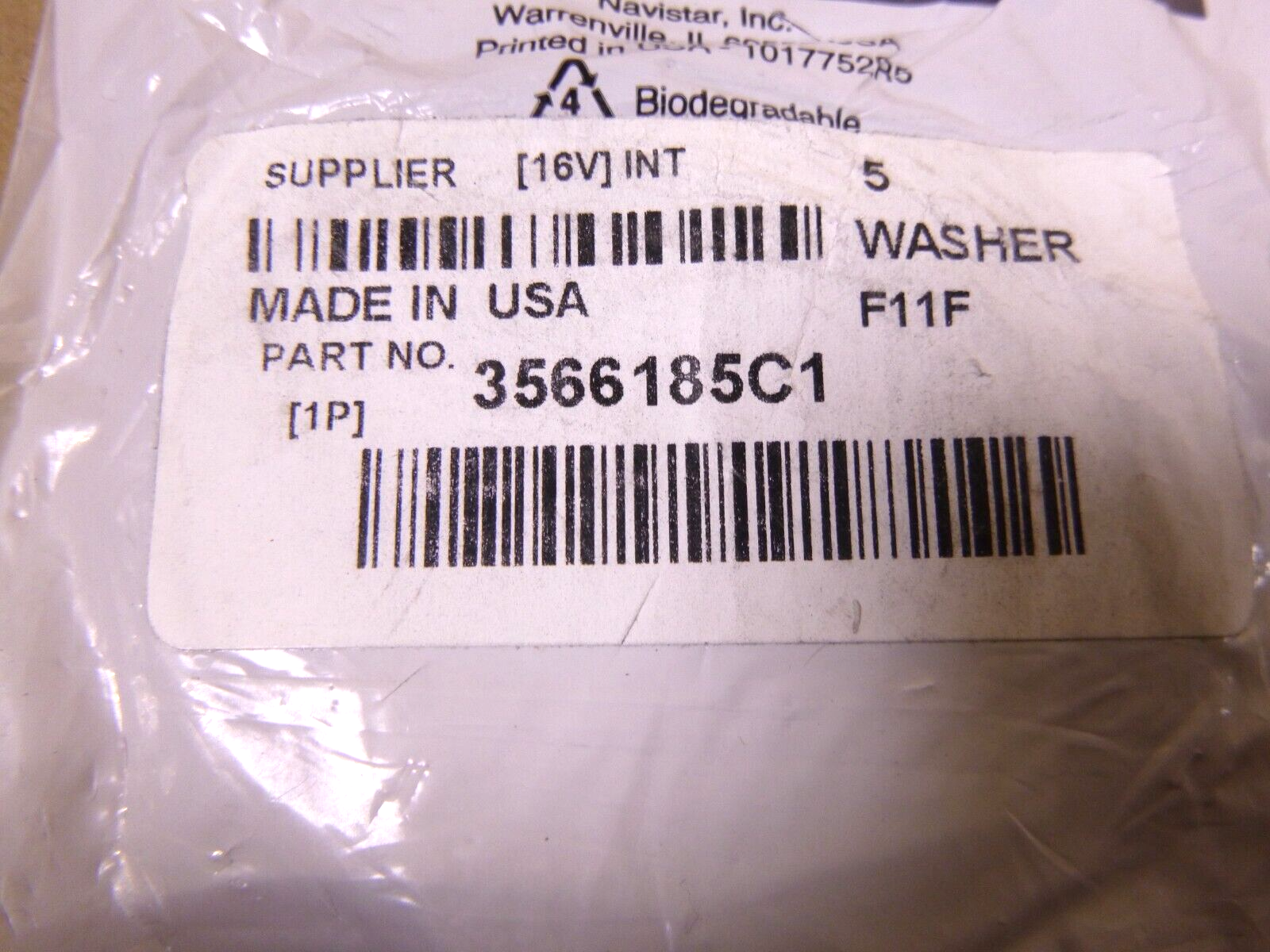 5x Navistar International Flat Stainless Steel Fender Washer 3566185C1 | Replacement Truck Parts, Trailer Accessories, Automobile Supplies, Car Parts &amp; Accessories