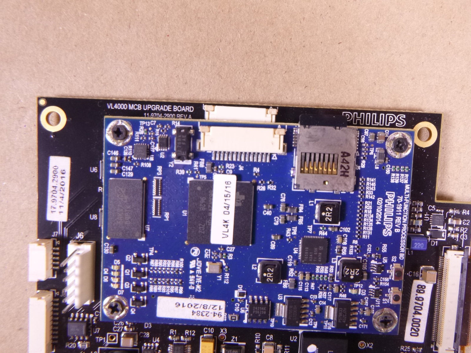*UNTESTED* Philips S21.9704.0880 MCB Display PCB For Vari-Lite VL4000 | Electrical MRO Replacement Parts &amp; Components and Commercial Electrical Supplies Company