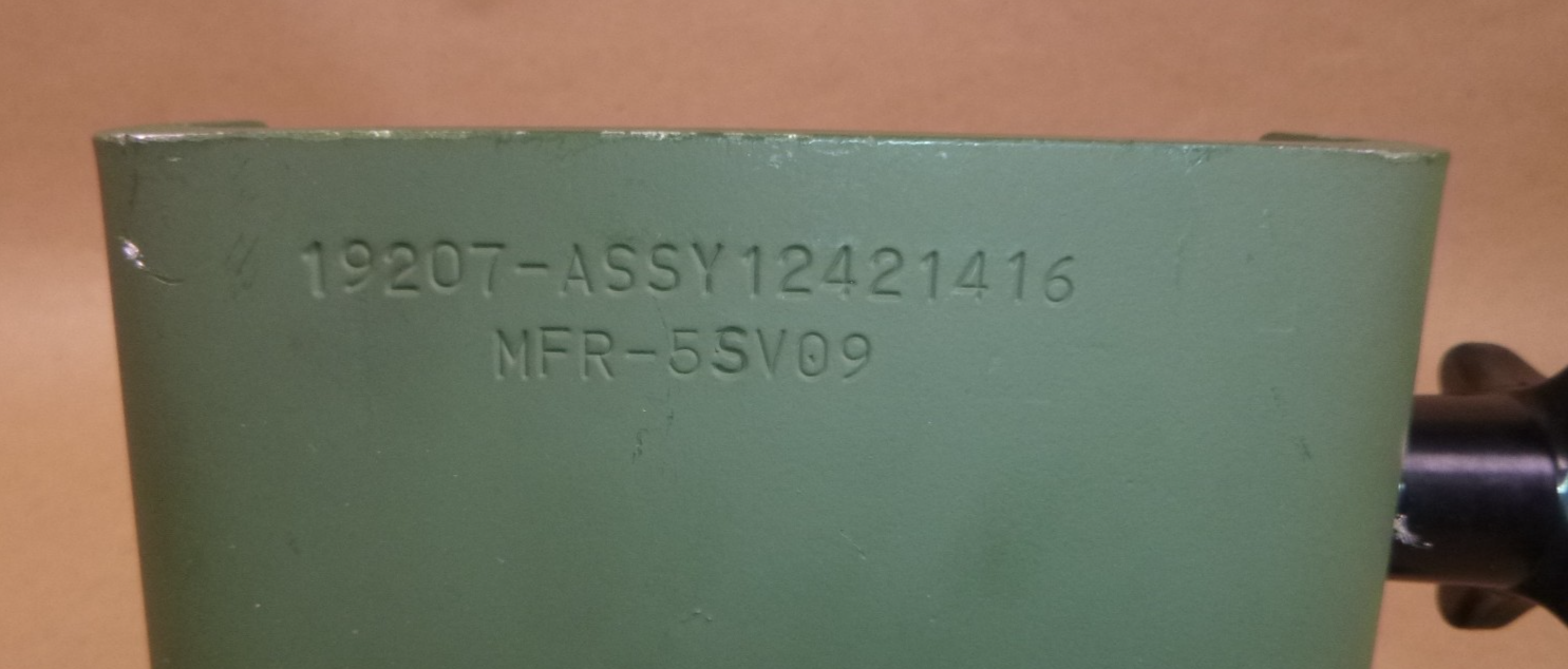 USGI FMTV Troop Seat Driver Alarm Control Switch 12421416, 6350-01-442-8571 | Genuine FMTV Replacement Parts, LMTV Parts For Sale and Military Surplus Medium Tactical Vehicle Parts &amp; Components