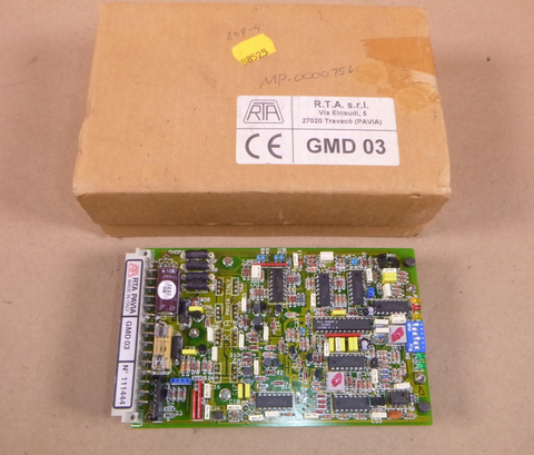 RTA PAVIA GMD 03 STEPPER MOTOR DRIVE 55 - 85 Vdc | Electrical MRO Replacement Parts & Components and Commercial Electrical Supplies Company