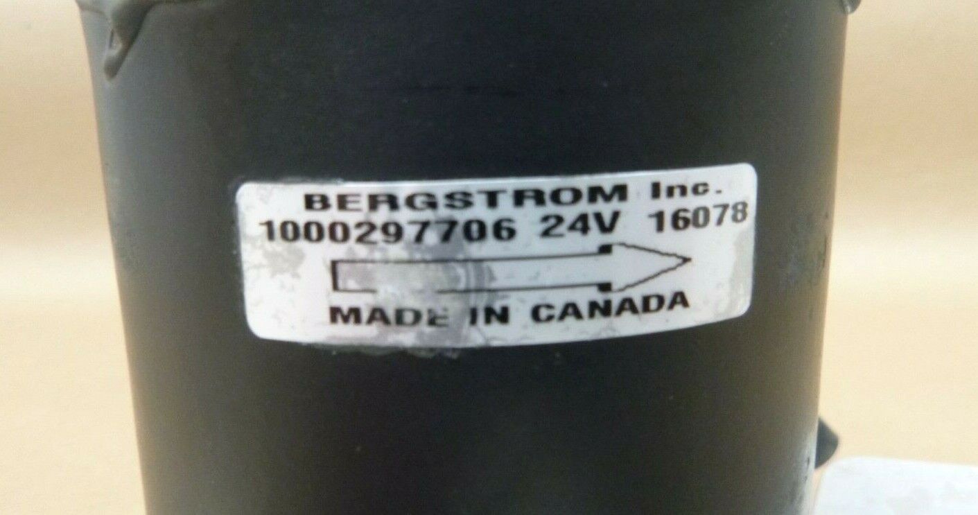Bergstrom 1000297706 Military Trucks 24 Volt Condenser Fan Motor W/ 9" Fan Blade | Industrial Electric Motors, Pumps &amp; Parts