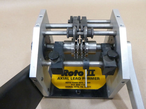 ROTO II RC-860 MANUALLY OPERATED AXIAL COMPONENT FORMER